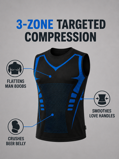 AlphaCore™ — 3-Zone Compression Shirt