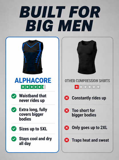 AlphaCore™ — 3-Zone Compression Shirt
