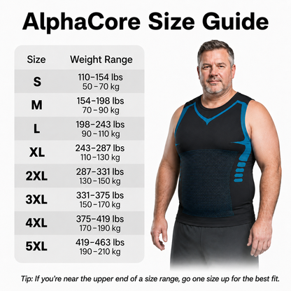 AlphaCore™ — The Big Men's Compression Shirt