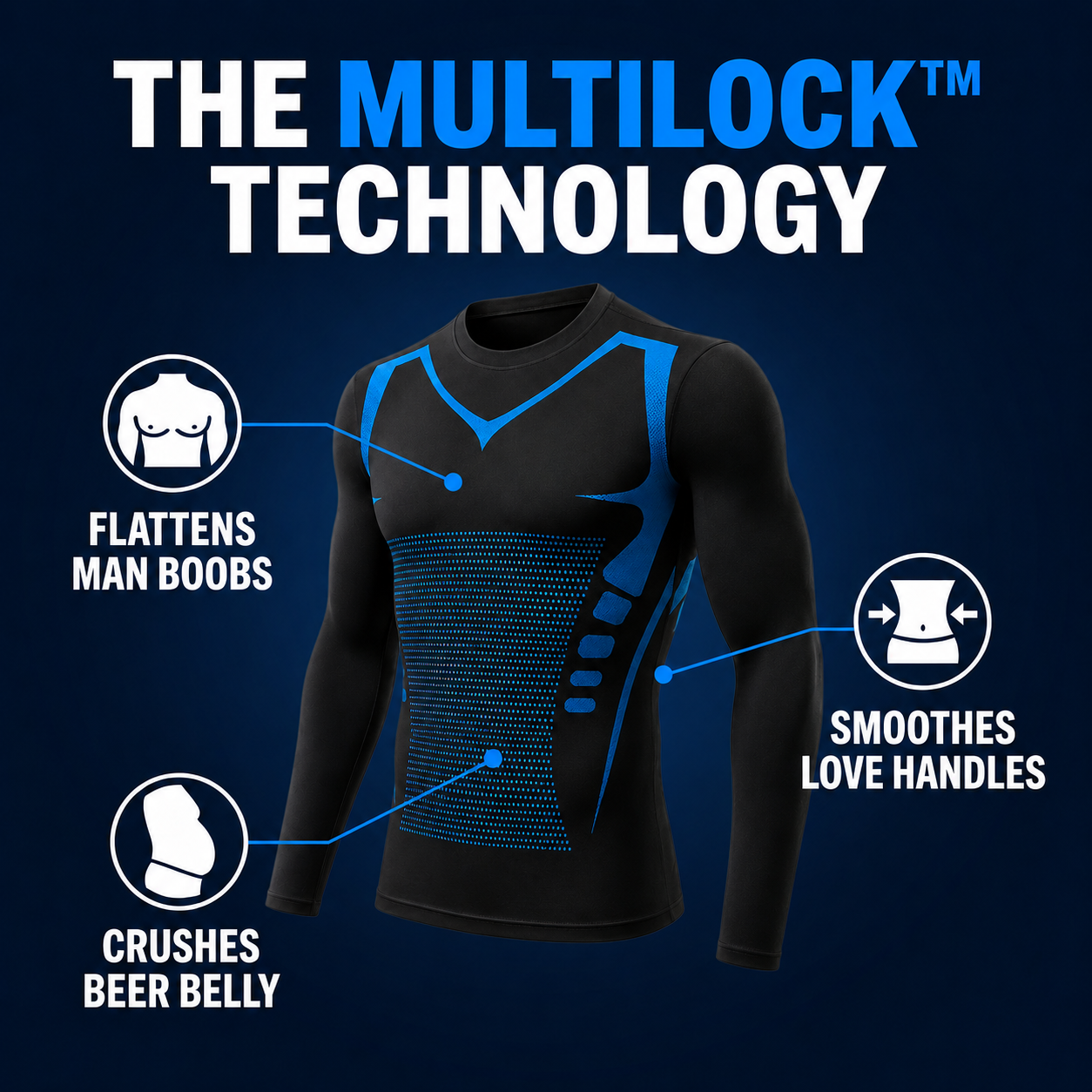 AlphaCore™ — Triple-Zone Compression Longsleeve