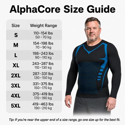 AlphaCore™ — Triple-Zone Compression Longsleeve