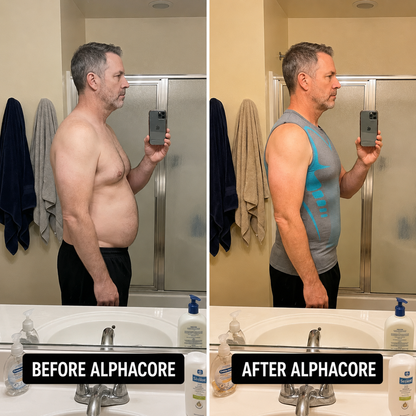 AlphaCore™ — Men's Triple-Zone Compression Tank